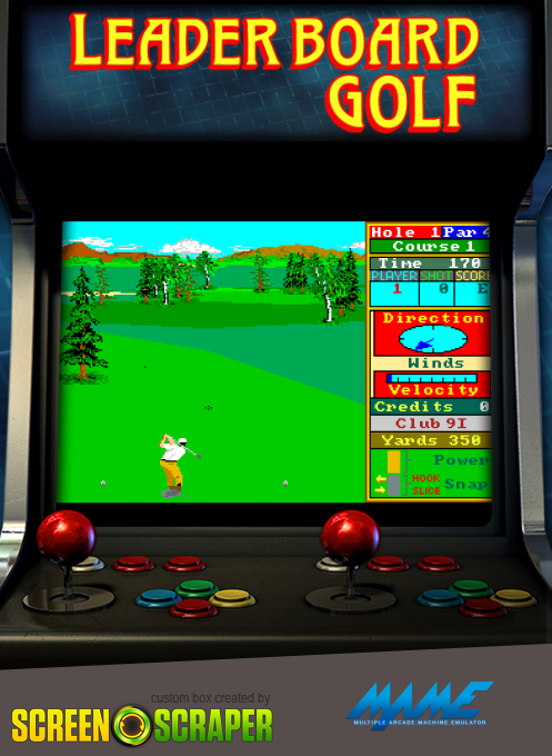 Leader Board Golf box art