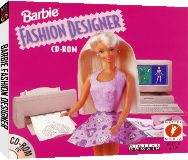 Barbie Fashion Designer — box-3D (CUS)