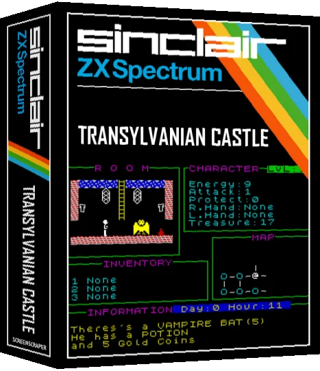 Transylvanian Castle — box-3D (SS)