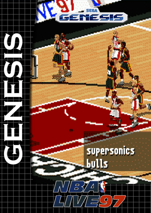 NBA Live 97 — box-2D (SS)