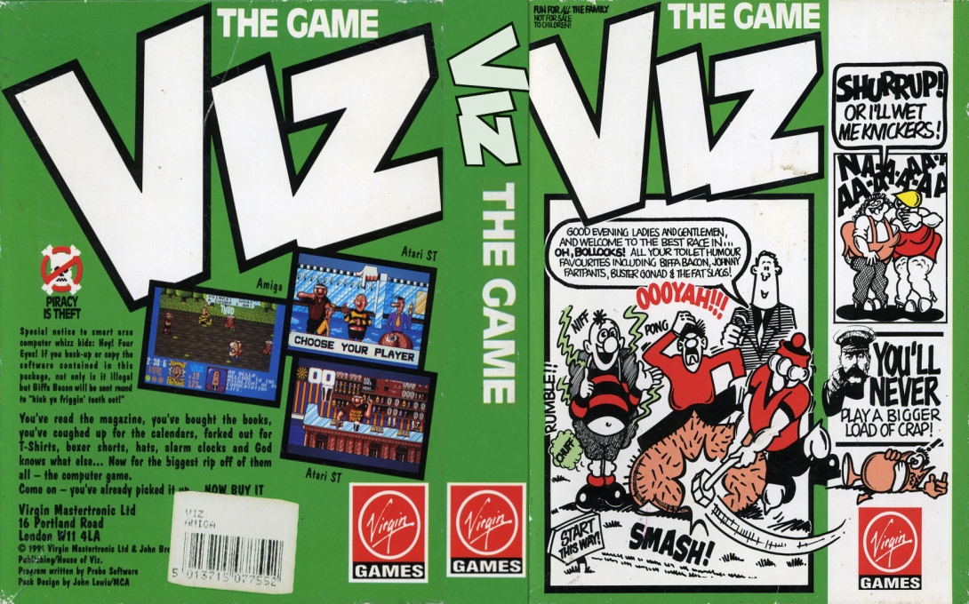 Viz - The Game — box-texture (EU)