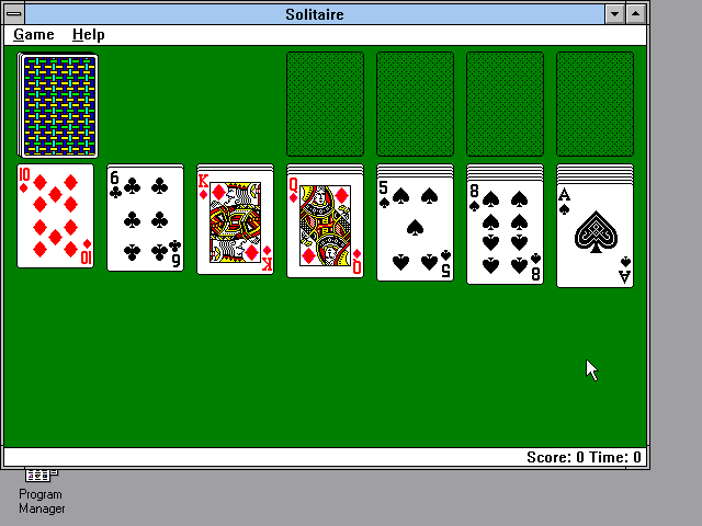 Microsoft Solitaire — sstitle (WOR)
