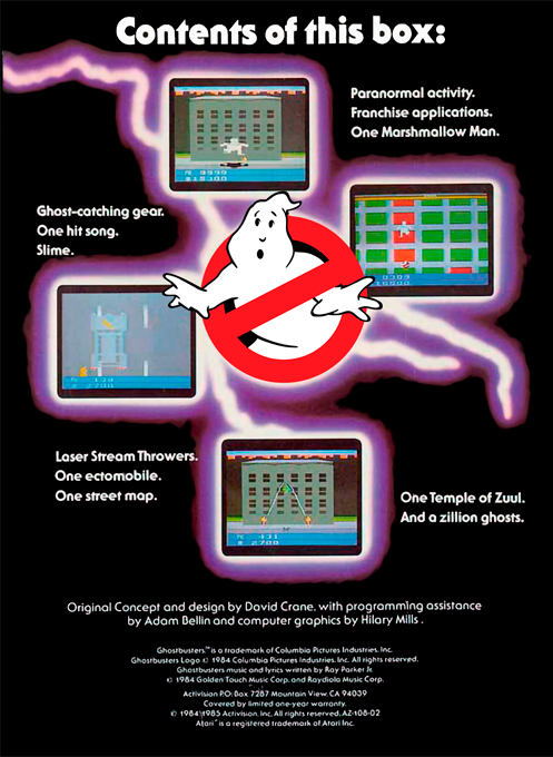 Ghostbusters — box-2D-back (US)