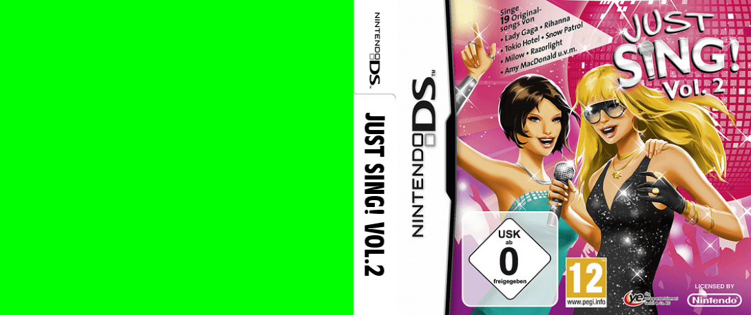Just Sing! - Vol. 2 — box-texture (DE)