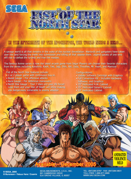 Fist of the North Star box art