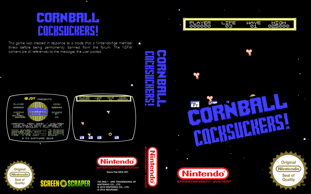 Cornball Cocksuckers — box-texture (SS)