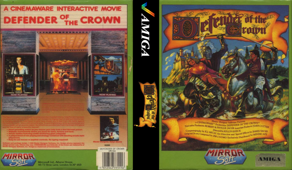 Defender of the Crown — box-texture (EU)