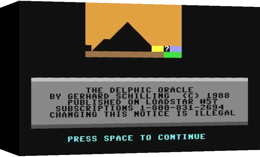 The Delphic Oracle — box-3D (WOR)