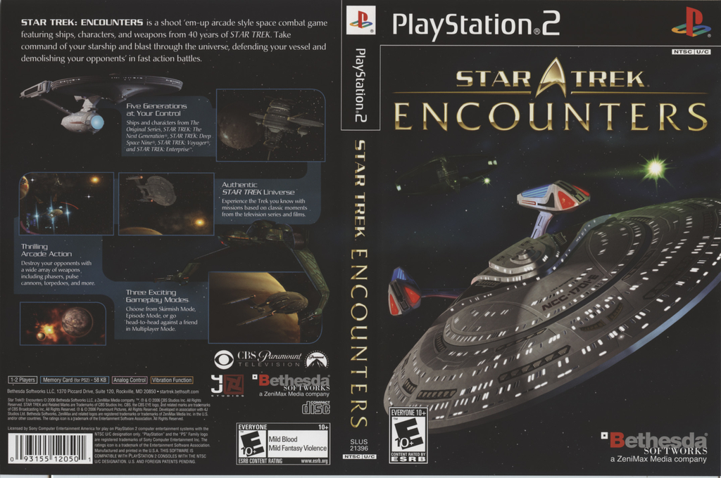 Star Trek - Encounters — box-texture (US)