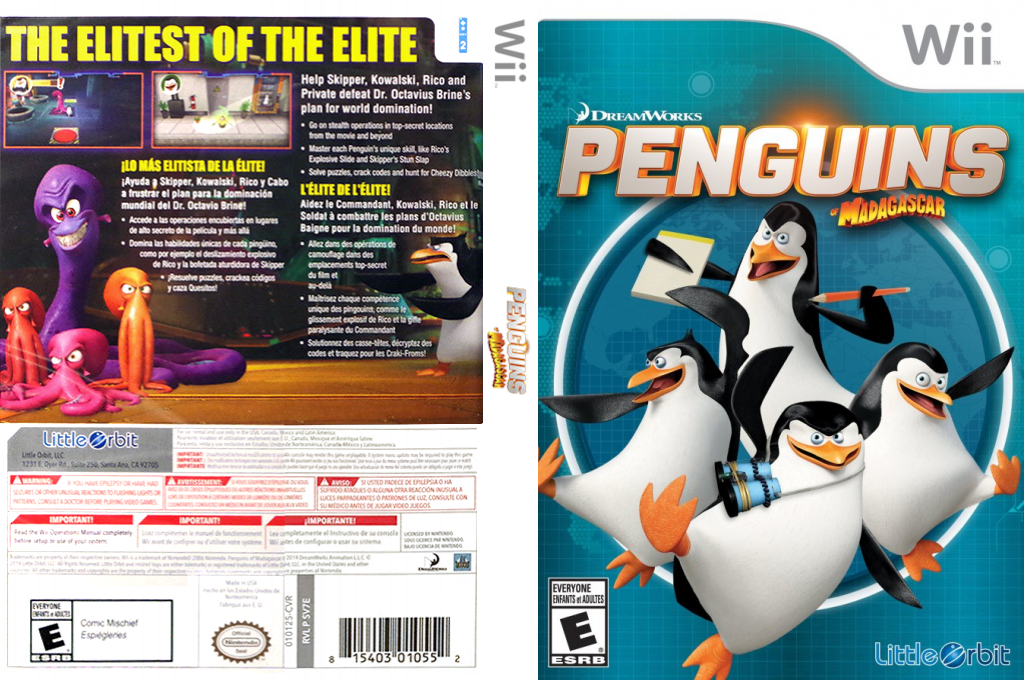 DreamWorks Penguins of Madagascar — box-texture (US)