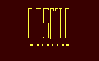 Cosmic Dodge — sstitle (WOR)