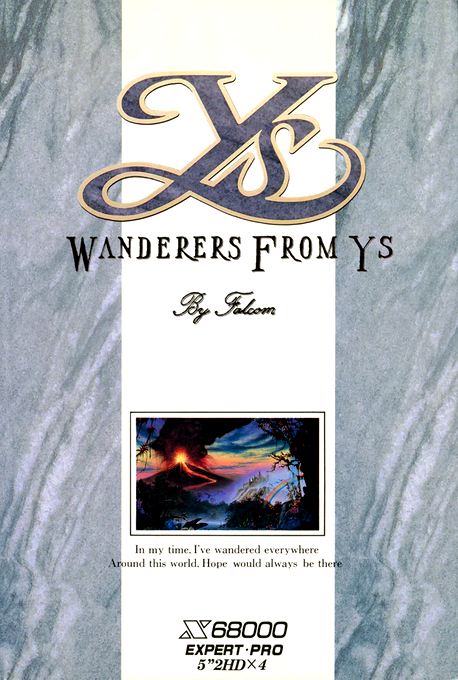 Ys 3 - Wanderers From Ys box art