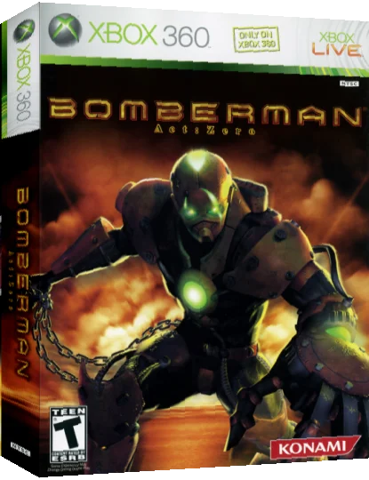 Bomberman Act-Zero — box-3D (US)