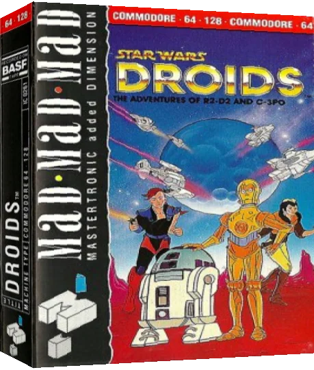 Star Wars Droids - The Adventures of R2D2 and C3PO — box-3D (EU)