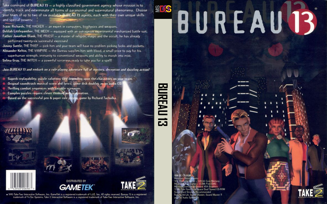 Bureau 13 — box-texture (US)