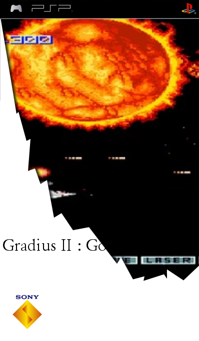 Gradius II - Gofer no Yabou — box-2D (SS)