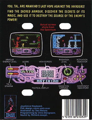 Sacred Armour Of Antiriad, The — box-2D-back (EU)