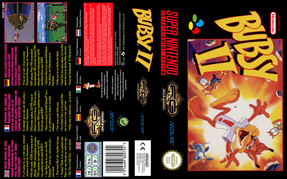 Bubsy 2 — box-texture (EU)
