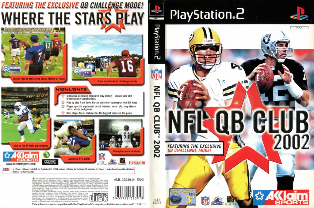 NFL QB Club 2002 — box-texture (EU)