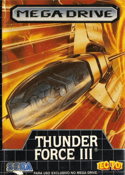 Thunder Force III — box-2D (BR)