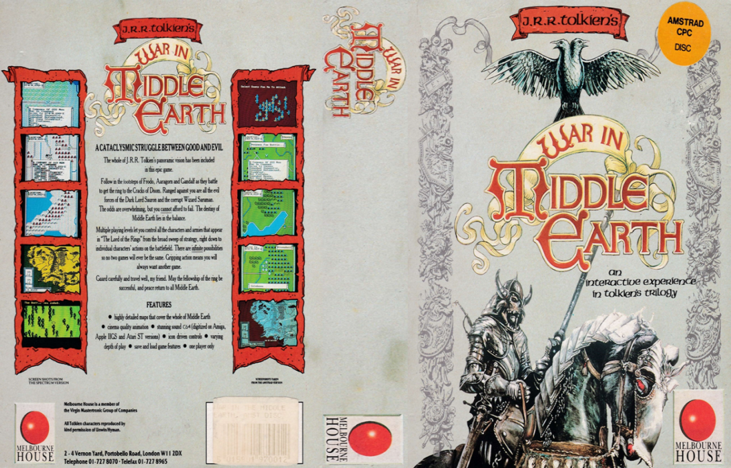 J.R.R. Tolkien's War in Middle Earth — box-texture (EU)