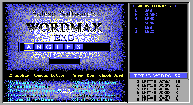 WordMax — ss (WOR)