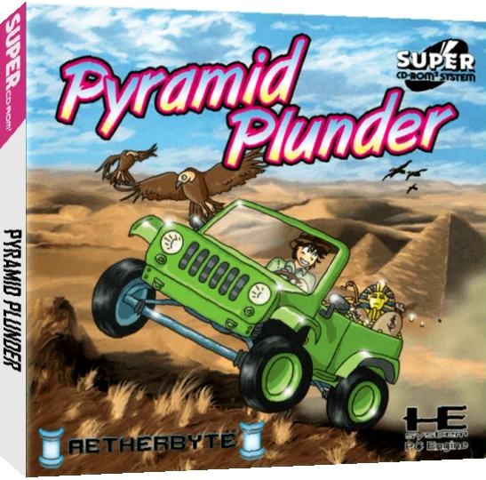 Pyramid Plunder — box-3D (JP)