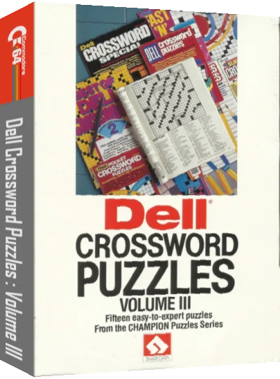 Dell Crossword Puzzles - Volume 3 — box-3D (US)