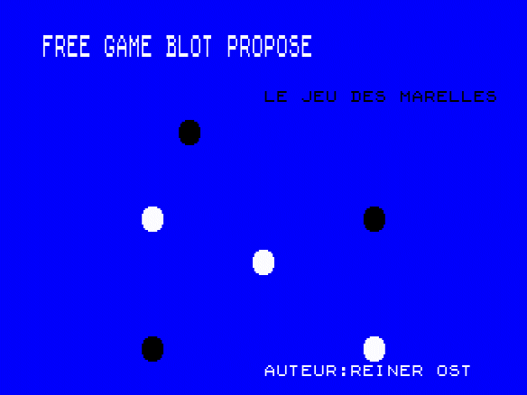 Jeu Des Marelles, Le — sstitle (WOR)
