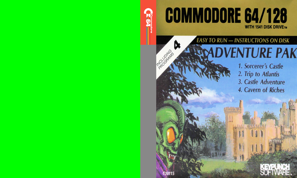 Castle Adventure — box-texture (US)