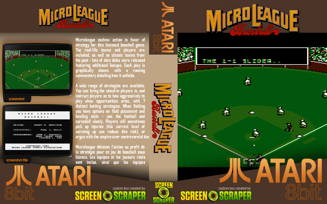 MicroLeague Baseball — box-texture (SS)