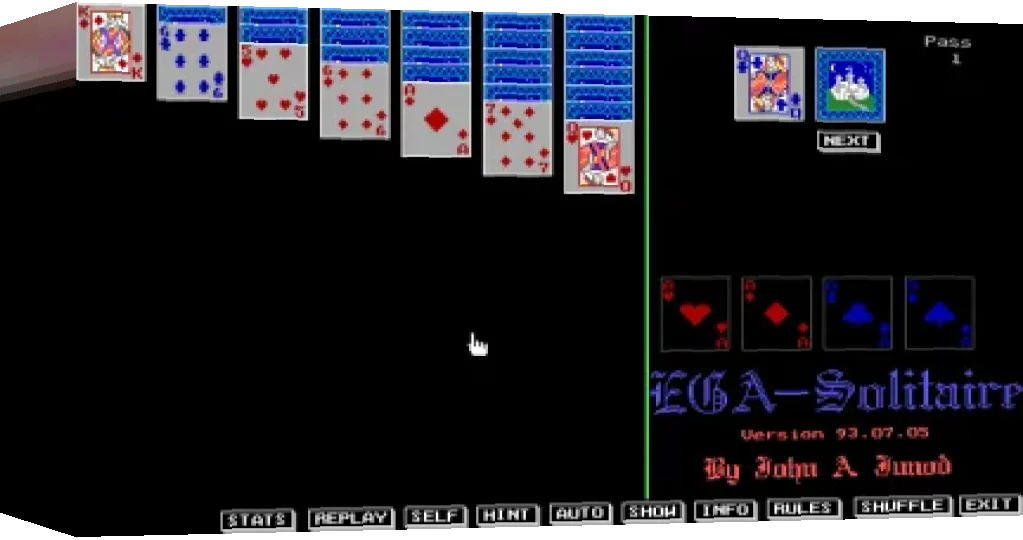 EGA Solitaire — box-3D (WOR)