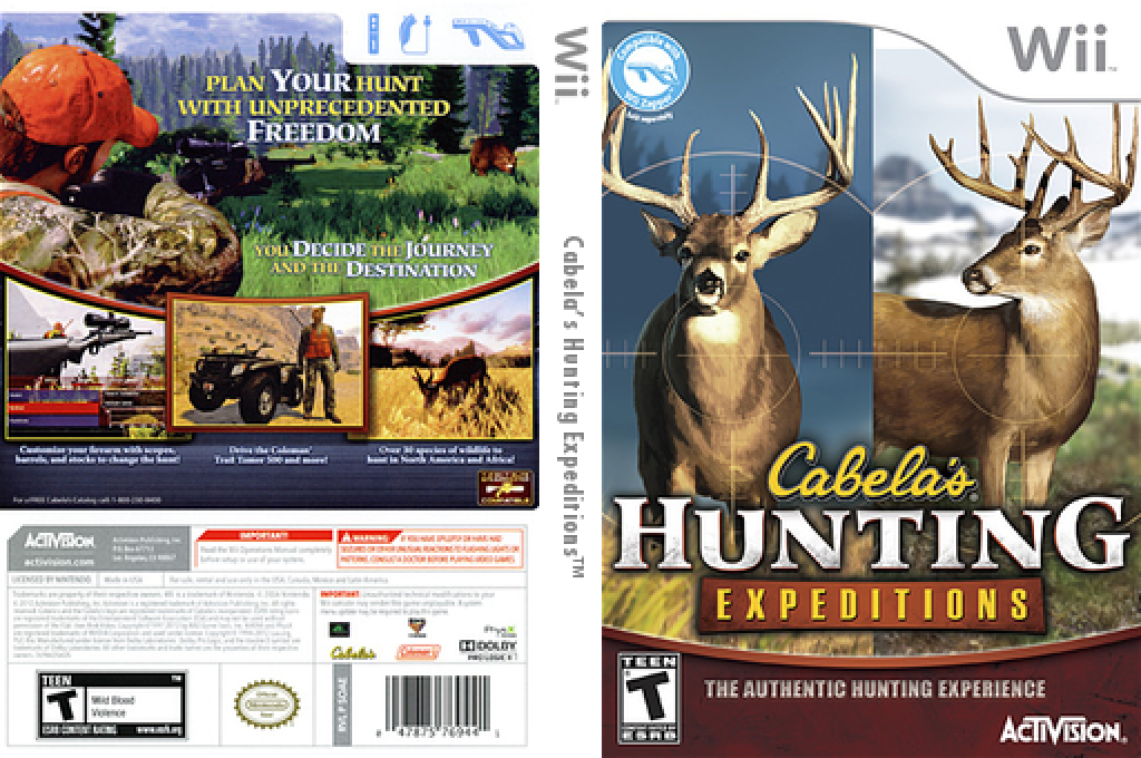 Cabela's Hunting Expeditions — box-texture (US)