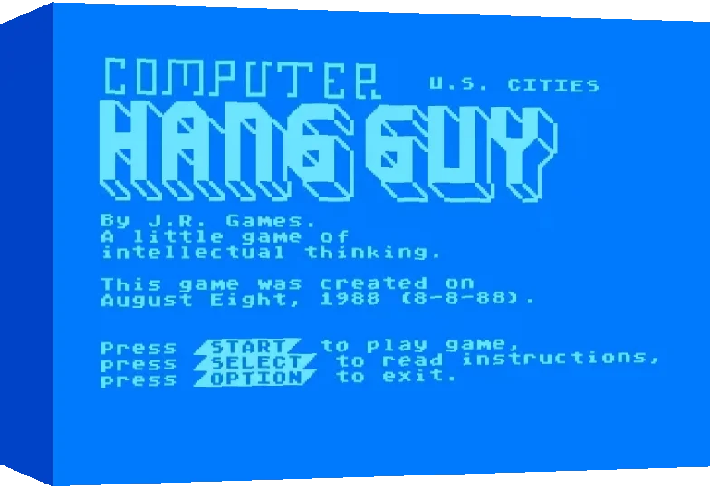 Computer Hang Guy - Us Cities — box-3D (WOR)