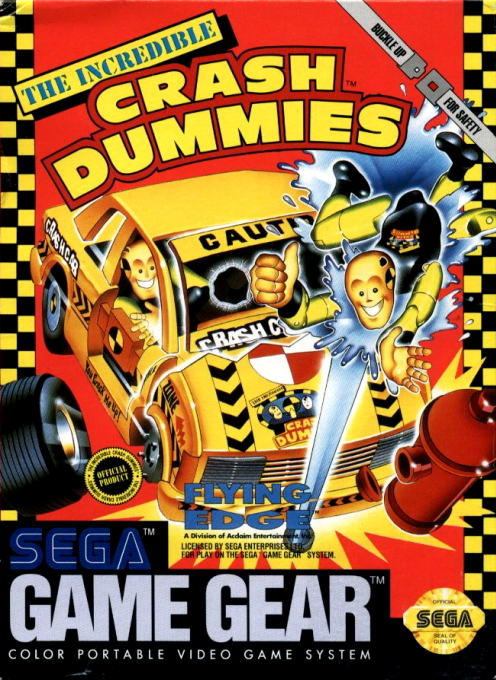 Incredible Crash Dummies, The box art