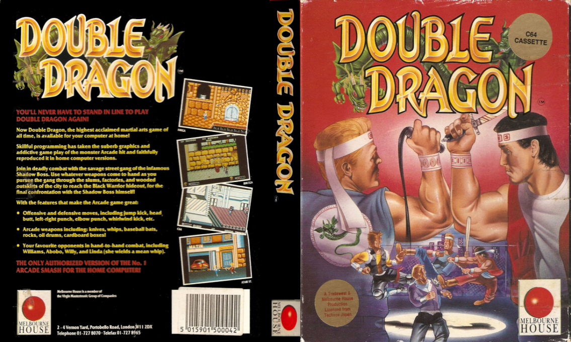 Double Dragon — box-texture (EU)