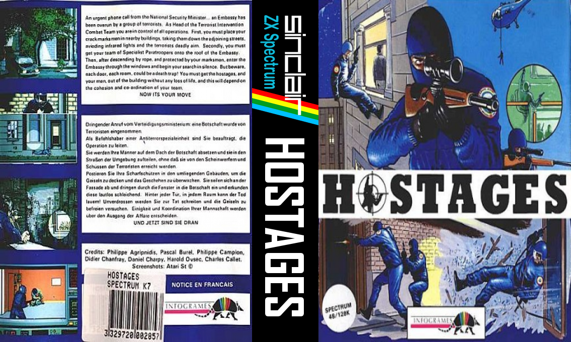 Hostages — box-texture (EU)