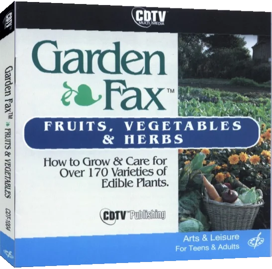 Garden Fax - Fruits, Vegetables And Herbs — box-3D (WOR)
