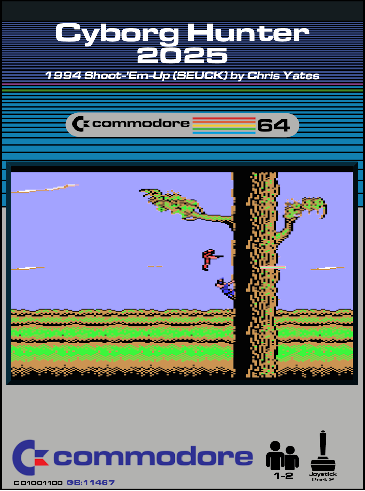 Cyborg Hunter 2025 box art