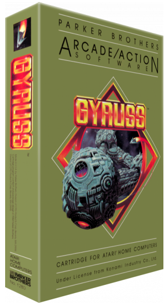 Gyruss — box-3D (US)