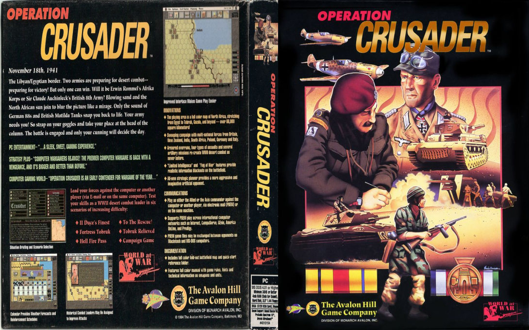 Operation Crusader — box-texture (US)