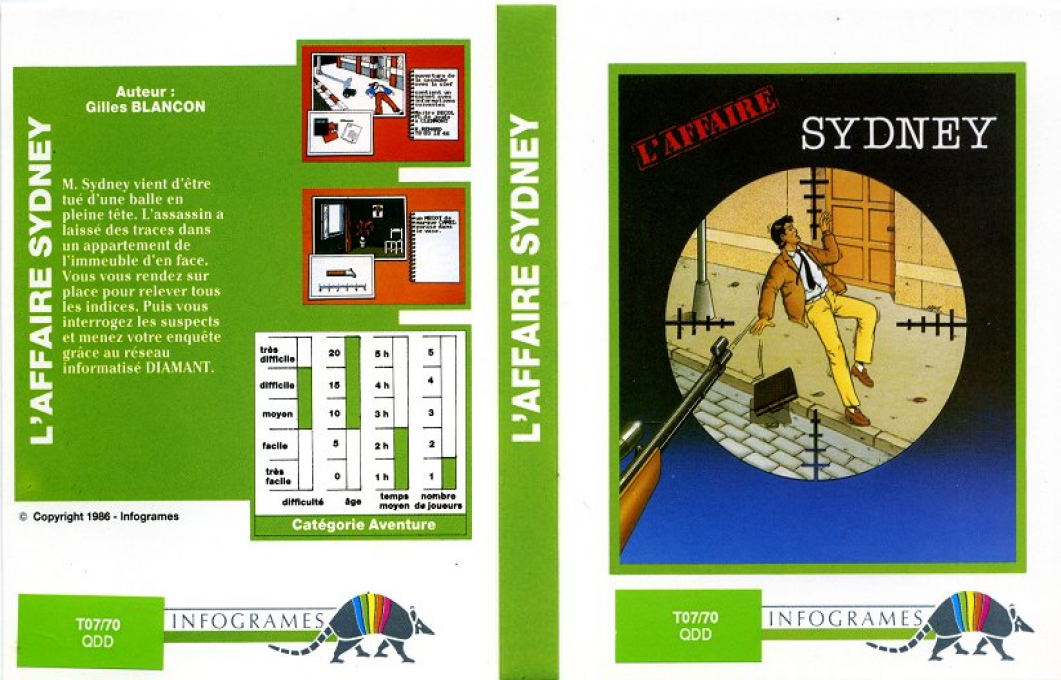 Affaire Sydney, L' — box-texture (FR)