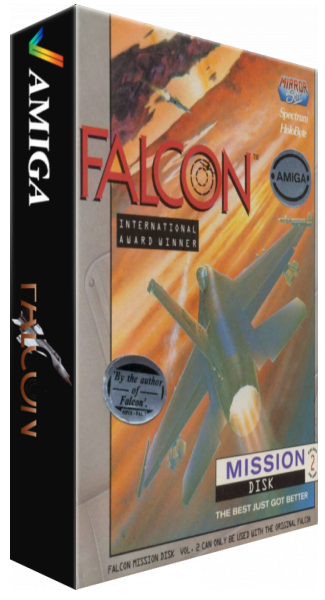 Falcon - Mission Disk Vol. 1 — box-3D (WOR)