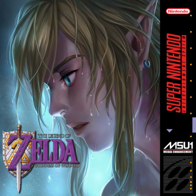 Legend of Zelda - Goddess of Wisdom, The box art