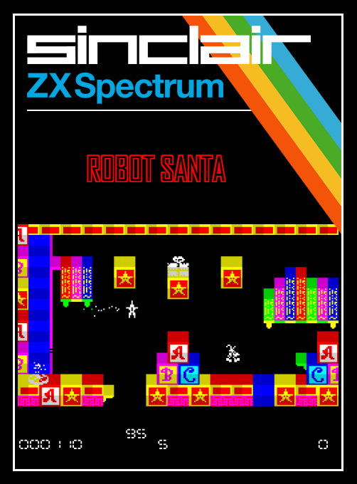 Robot Santa box art