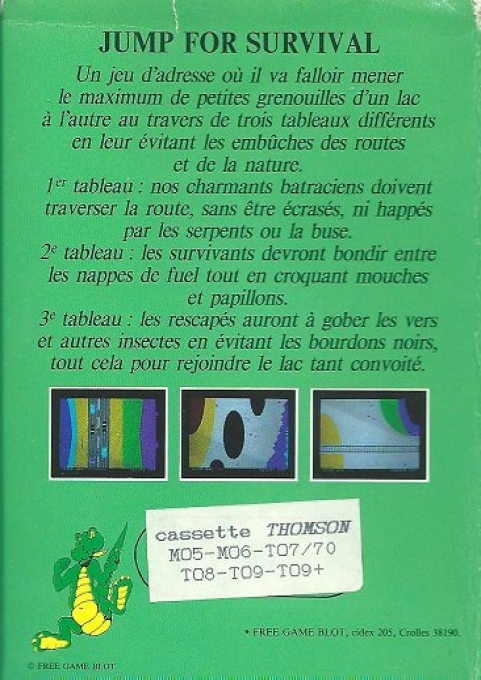 Jump For Survival — box-2D-back (WOR)