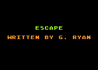 Escape — sstitle (WOR)