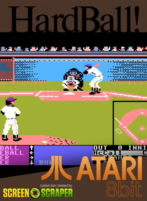 Hardball! — box-2D (SS)