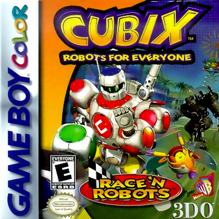 Cubix - Robots For Everyone - Race 'n Robots box art
