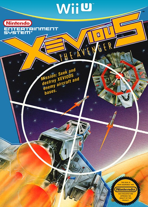 Xevious box art